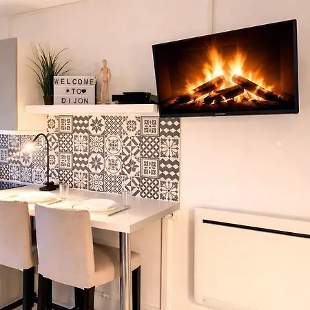 公寓 Le Somptueux Proche De La Gare 第戎