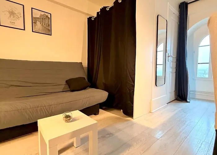 公寓 Le Somptueux Proche De La Gare 第戎